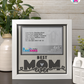 Best Mom Ever - Crafted Memoirs Photo Frame By Printhaws Creations, Matte White Frame, In A Refined Range Of Colors, 8x8 Frame Holds (4R) Photo - For Mom