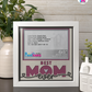 Best Mom Ever - Crafted Memoirs Photo Frame By Printhaws Creations, Matte White Frame, In A Refined Range Of Colors, 8x8 Frame Holds (4R) Photo - For Mom