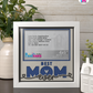 Best Mom Ever - Crafted Memoirs Photo Frame By Printhaws Creations, Matte White Frame, In A Refined Range Of Colors, 8x8 Frame Holds (4R) Photo - For Mom