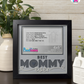 Best Mommy Ever - Crafted Memoirs Photo Frame By Printhaws Creations, Matte Black Frame, In A Refined Range Of Colors, 8x8 Frame Holds (4R) Photo - For Mom