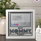 Best Mommy Ever - Crafted Memoirs Photo Frame By Printhaws Creations, Matte White Frame, In A Refined Range Of Colors, 8x8 Frame Holds (4R) Photo - For Mom