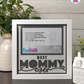 Best Mommy Ever - Crafted Memoirs Photo Frame By Printhaws Creations, Matte White Frame, In A Refined Range Of Colors, 8x8 Frame Holds (4R) Photo - For Mom