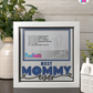 Best Mommy Ever - Crafted Memoirs Photo Frame By Printhaws Creations, Matte White Frame, In A Refined Range Of Colors, 8x8 Frame Holds (4R) Photo - For Mom
