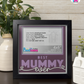 Best Mummy Ever - Crafted Memoirs Photo Frame By Printhaws Creations, Matte Black Frame, In A Refined Range Of Colors, 8x8 Frame Holds (4R) Photo - For Mom