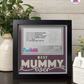 Best Mummy Ever - Crafted Memoirs Photo Frame By Printhaws Creations, Matte Black Frame, In A Refined Range Of Colors, 8x8 Frame Holds (4R) Photo - For Mom