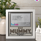 Best Mummy Ever - Crafted Memoirs Photo Frame By Printhaws Creations, Matte White Frame, In A Refined Range Of Colors, 8x8 Frame Holds (4R) Photo - For Mom