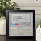 Best Mummy Ever - Crafted Memoirs Photo Frame By Printhaws Creations, Matte Black Frame, In A Refined Range Of Colors, 8x8 Frame Holds (4R) Photo - For Mom