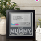 Best Mummy Ever - Crafted Memoirs Photo Frame By Printhaws Creations, Matte Black Frame, In A Refined Range Of Colors, 8x8 Frame Holds (4R) Photo - For Mom