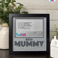 Best Mummy Ever - Crafted Memoirs Photo Frame By Printhaws Creations, Matte Black Frame, In A Refined Range Of Colors, 8x8 Frame Holds (4R) Photo - For Mom