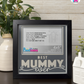 Best Mummy Ever - Crafted Memoirs Photo Frame By Printhaws Creations, Matte Black Frame, In A Refined Range Of Colors, 8x8 Frame Holds (4R) Photo - For Mom