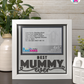 Best Mummy Ever - Crafted Memoirs Photo Frame By Printhaws Creations, Matte White Frame, In A Refined Range Of Colors, 8x8 Frame Holds (4R) Photo - For Mom