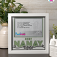 Best Nanay Ever - Crafted Memoirs Photo Frame By Printhaws Creations, Matte White Frame, In A Refined Range Of Colors, 8x8 Frame Holds (4R) Photo - For Mom