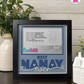 Best Nanay Ever - Crafted Memoirs Photo Frame By Printhaws Creations, Matte Black Frame, In A Refined Range Of Colors, 8x8 Frame Holds (4R) Photo - For Mom