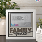 Family Goals - Crafted Memoirs Photo Frame By Printhaws Creations, Matte White Frame In Boulder Brown, Heirloom Glory Theme (Vintage, Timeless), 8x8 Frame Holds (4R) Photo -  For Family Moments Together