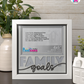 Family Goals - Crafted Memoirs Photo Frame By Printhaws Creations, Matte White Frame In Moonstone Gray, Morning Harmony Theme (Light, Timeless), 8x8 Frame Holds (4R) Photo -  For Family Moments Together