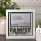Family Goals - Crafted Memoirs Photo Frame By Printhaws Creations, Matte White Frame In Obsidian Black, Heirloom Glory Theme (Vintage, Timeless), 8x8 Frame Holds (4R) Photo -  For Family Moments Together