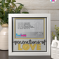 Generations Of Love - Crafted Memoirs Photo Frame By Printhaws Creations, Matte White Frame In Topaz Yellow, Morning Harmony Theme (Light, Timeless), 8x8 Frame Holds (4R) Photo -  For Family Moments Together