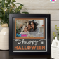Happy Halloween - Crafted Memoirs Photo Frame By Printhaws Creations, Matte Black Frame, In A Refined Range Of Colors, 8x8 Frame Holds (4R) Photo - For Holiday Celebrations
