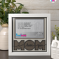 I Love You Mom - Crafted Memoirs Photo Frame By Printhaws Creations, Matte White Frame, In A Refined Range Of Colors, 8x8 Frame Holds (4R) Photo - For Mom