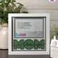 I Love You Mom - Crafted Memoirs Photo Frame By Printhaws Creations, Matte White Frame, In A Refined Range Of Colors, 8x8 Frame Holds (4R) Photo - For Mom