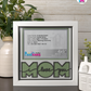I Love You Mom - Crafted Memoirs Photo Frame By Printhaws Creations, Matte White Frame, In A Refined Range Of Colors, 8x8 Frame Holds (4R) Photo - For Mom