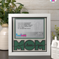 I Love You Mom - Crafted Memoirs Photo Frame By Printhaws Creations, Matte White Frame, In A Refined Range Of Colors, 8x8 Frame Holds (4R) Photo - For Mom
