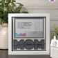 I Love You Mom - Crafted Memoirs Photo Frame By Printhaws Creations, Matte White Frame, In A Refined Range Of Colors, 8x8 Frame Holds (4R) Photo - For Mom