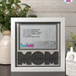 I Love You Mom - Crafted Memoirs Photo Frame By Printhaws Creations, Matte White Frame, In A Refined Range Of Colors, 8x8 Frame Holds (4R) Photo - For Mom