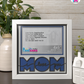 I Love You Mom - Crafted Memoirs Photo Frame By Printhaws Creations, Matte White Frame, In A Refined Range Of Colors, 8x8 Frame Holds (4R) Photo - For Mom