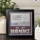 Me And Mommy Forever Friends - Crafted Memoirs Photo Frame By Printhaws Creations, Matte Black Frame, In A Refined Range Of Colors, 8x8 Frame Holds (4R) Photo - For Mom