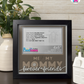 Me And Mommy Forever Friends - Crafted Memoirs Photo Frame By Printhaws Creations, Matte Black Frame, In A Refined Range Of Colors, 8x8 Frame Holds (4R) Photo - For Mom