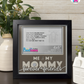 Me And Mommy Forever Friends - Crafted Memoirs Photo Frame By Printhaws Creations, Matte Black Frame, In A Refined Range Of Colors, 8x8 Frame Holds (4R) Photo - For Mom