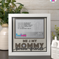 Me And Mommy Forever Friends - Crafted Memoirs Photo Frame By Printhaws Creations, Matte White Frame, In A Refined Range Of Colors, 8x8 Frame Holds (4R) Photo - For Mom