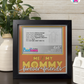 Me And Mommy Forever Friends - Crafted Memoirs Photo Frame By Printhaws Creations, Matte Black Frame, In A Refined Range Of Colors, 8x8 Frame Holds (4R) Photo - For Mom