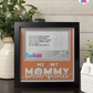 Me And Mommy Forever Friends - Crafted Memoirs Photo Frame By Printhaws Creations, Matte Black Frame, In A Refined Range Of Colors, 8x8 Frame Holds (4R) Photo - For Mom