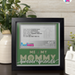 Me And Mommy Forever Friends - Crafted Memoirs Photo Frame By Printhaws Creations, Matte Black Frame, In A Refined Range Of Colors, 8x8 Frame Holds (4R) Photo - For Mom