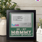 Me And Mommy Forever Friends - Crafted Memoirs Photo Frame By Printhaws Creations, Matte Black Frame, In A Refined Range Of Colors, 8x8 Frame Holds (4R) Photo - For Mom