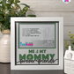 Me And Mommy Forever Friends - Crafted Memoirs Photo Frame By Printhaws Creations, Matte White Frame, In A Refined Range Of Colors, 8x8 Frame Holds (4R) Photo - For Mom