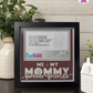 Me And Mommy Forever Friends - Crafted Memoirs Photo Frame By Printhaws Creations, Matte Black Frame, In A Refined Range Of Colors, 8x8 Frame Holds (4R) Photo - For Mom