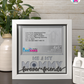 Me And Mommy Forever Friends - Crafted Memoirs Photo Frame By Printhaws Creations, Matte White Frame, In A Refined Range Of Colors, 8x8 Frame Holds (4R) Photo - For Mom