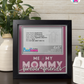 Me And Mommy Forever Friends - Crafted Memoirs Photo Frame By Printhaws Creations, Matte Black Frame, In A Refined Range Of Colors, 8x8 Frame Holds (4R) Photo - For Mom