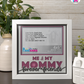 Me And Mommy Forever Friends - Crafted Memoirs Photo Frame By Printhaws Creations, Matte White Frame, In A Refined Range Of Colors, 8x8 Frame Holds (4R) Photo - For Mom