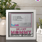 Me And Mommy Forever Friends - Crafted Memoirs Photo Frame By Printhaws Creations, Matte White Frame, In A Refined Range Of Colors, 8x8 Frame Holds (4R) Photo - For Mom