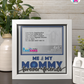 Me And Mommy Forever Friends - Crafted Memoirs Photo Frame By Printhaws Creations, Matte White Frame, In A Refined Range Of Colors, 8x8 Frame Holds (4R) Photo - For Mom