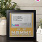 Me And Mommy Forever Friends - Crafted Memoirs Photo Frame By Printhaws Creations, Matte Black Frame, In A Refined Range Of Colors, 8x8 Frame Holds (4R) Photo - For Mom