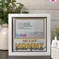 Me And Mommy Forever Friends - Crafted Memoirs Photo Frame By Printhaws Creations, Matte White Frame, In A Refined Range Of Colors, 8x8 Frame Holds (4R) Photo - For Mom