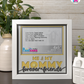 Me And Mommy Forever Friends - Crafted Memoirs Photo Frame By Printhaws Creations, Matte White Frame, In A Refined Range Of Colors, 8x8 Frame Holds (4R) Photo - For Mom