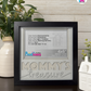 Mommy's Treasure - Crafted Memoirs Photo Frame By Printhaws Creations, Matte Black Frame, In A Refined Range Of Colors, 8x8 Frame Holds (4R) Photo - For Mom