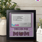 You Are One Awesome Mom - Crafted Memoirs Photo Frame By Printhaws Creations, Matte Black Frame, In A Refined Range Of Colors, 8x8 Frame Holds (4R) Photo - For Mom