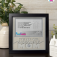 You Are One Awesome Mom - Crafted Memoirs Photo Frame By Printhaws Creations, Matte Black Frame, In A Refined Range Of Colors, 8x8 Frame Holds (4R) Photo - For Mom